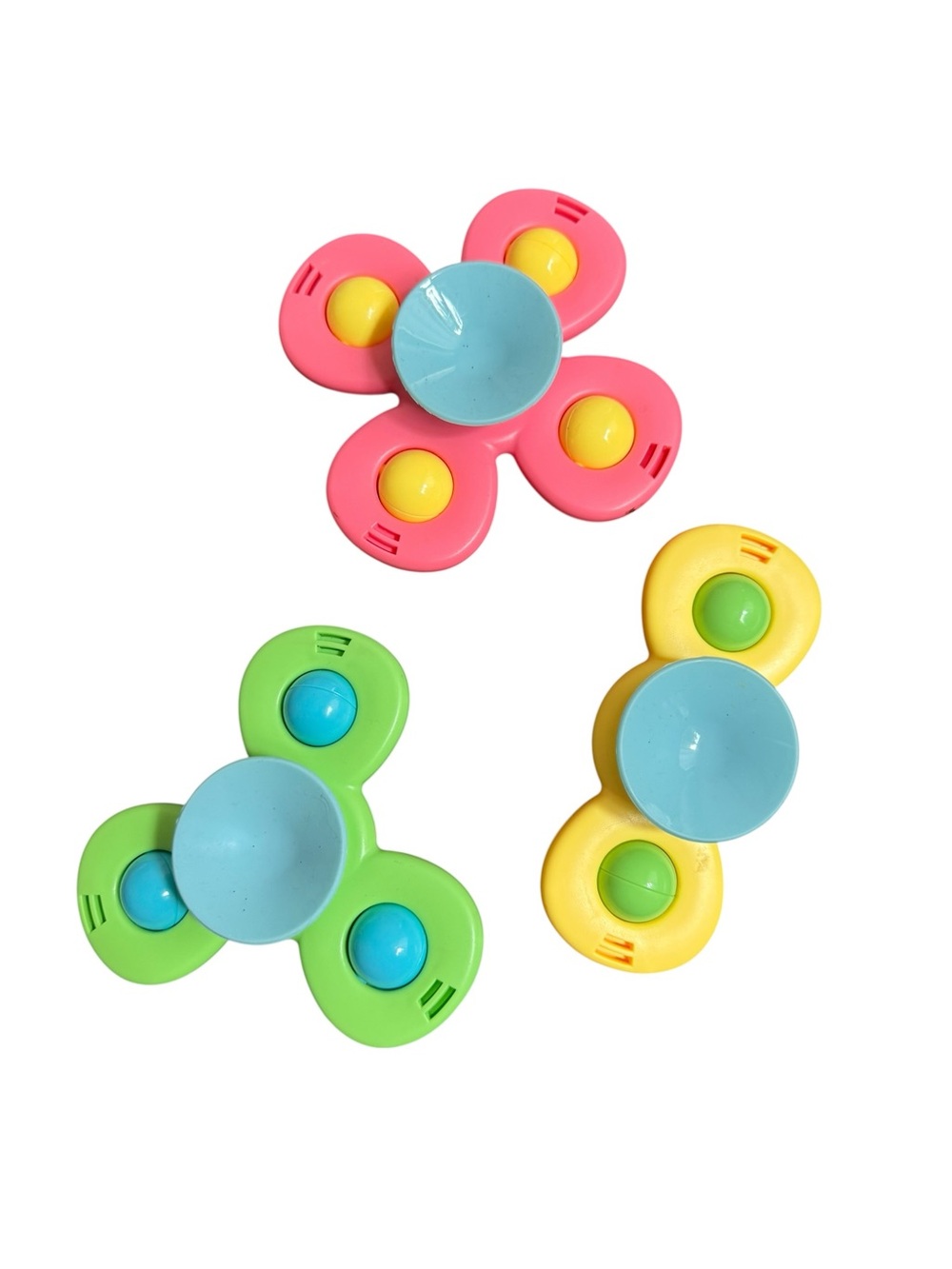 Suction Cup Fidget Toys - Kids Sensory Spinner Set - Picture 3 of 3